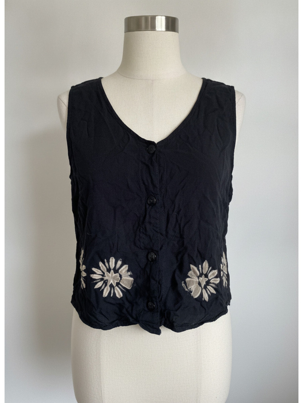 Vintage y2k indie sleaze grunge rayon festival whimsigoth vest layering